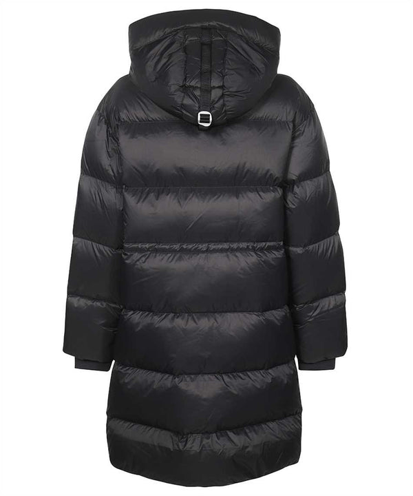 Eira long hooded down jacket-1